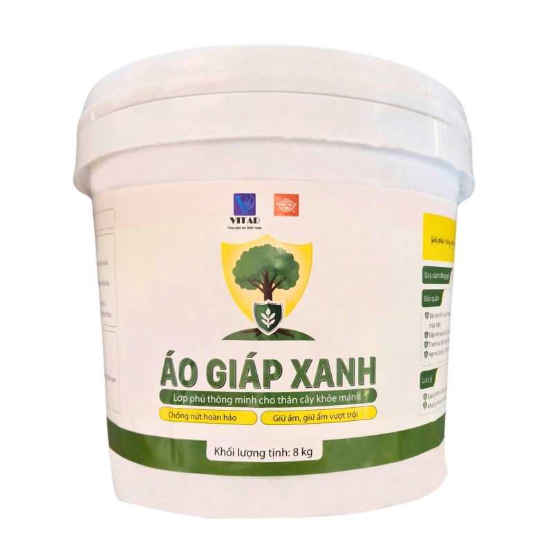 Áo giáp xanh lớp phủ thông minh cho thân cây khỏe mạnh