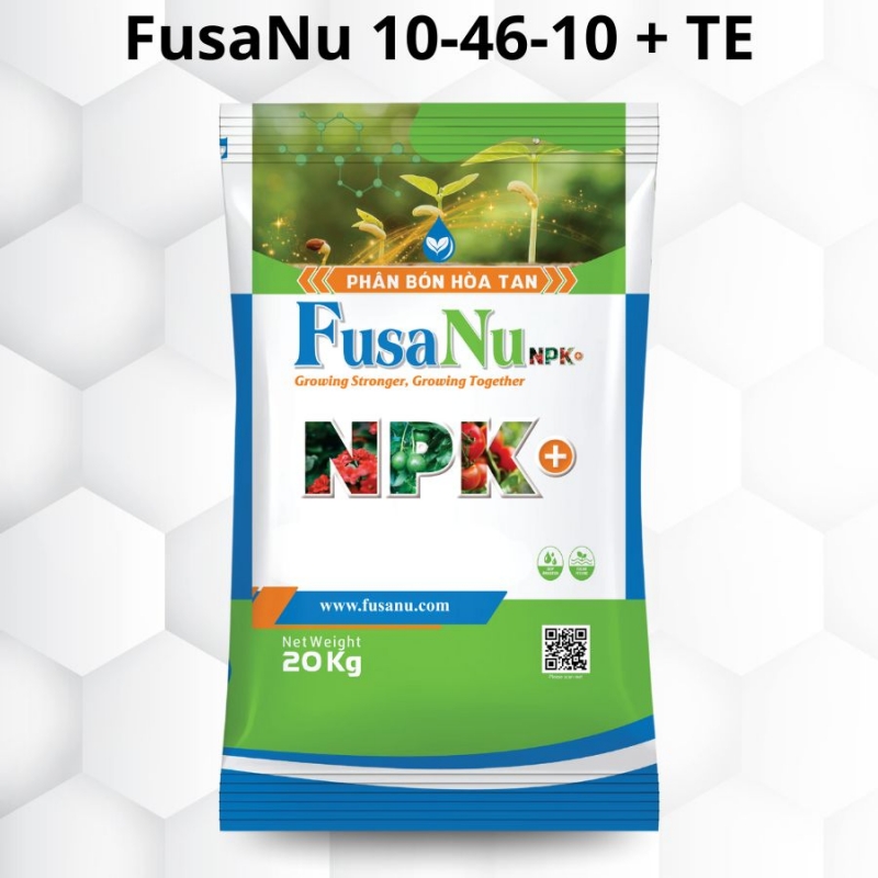 Phân bón hòa tan FusaNu 10-46-10 + TE