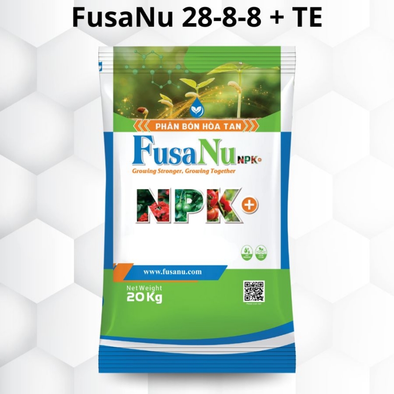 Phân bón hòa tan FusaNu 28-8-8 + TE